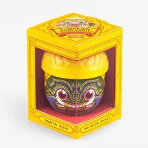 Thai Herbal Inhaler (Yadom) Aromatherapy - Ramakien Thotsakan Lemongrass (Green)